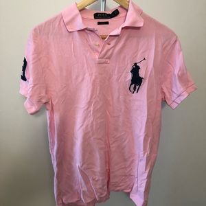 Polo shirt pink